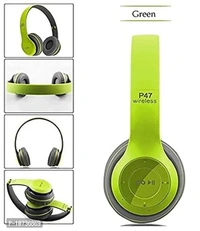Wireless Bluetooth P-47 Headphone with FM and SD Card Slot Bluetooth Headset - P-10736869