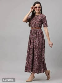 MULTICOLOR LONG DRESS - P-8749698, XL