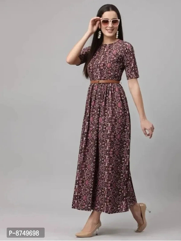 MULTICOLOR LONG DRESS - P-8749698, XL
