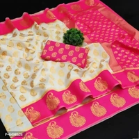 Abhisarika Trendy art Silk Jacquard Saree - P-6490526