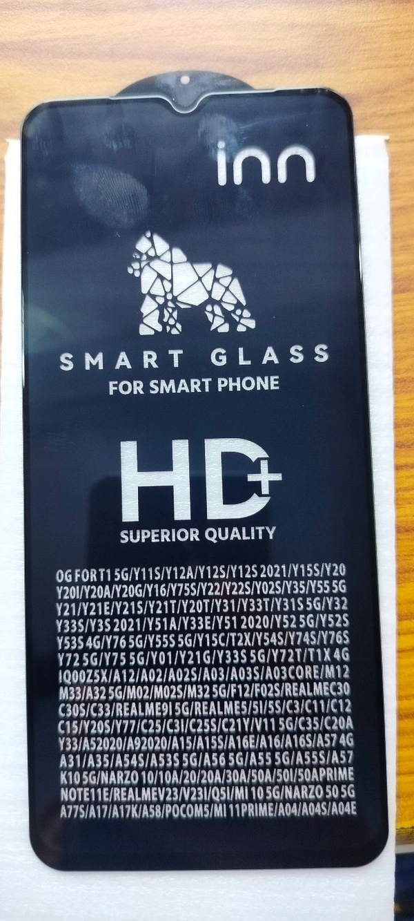 inn HD Plus Mobile Glass  - Black, Malti Type