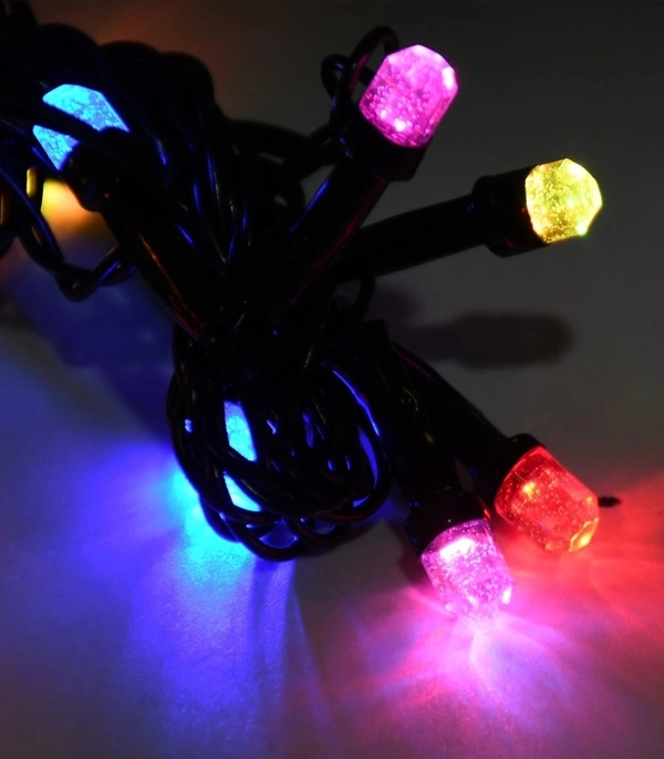 AFL Home Decoration Jhalar Light 3mt Multi Colour - Red, 3mt