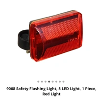 Flashing LED Light Rad - Red