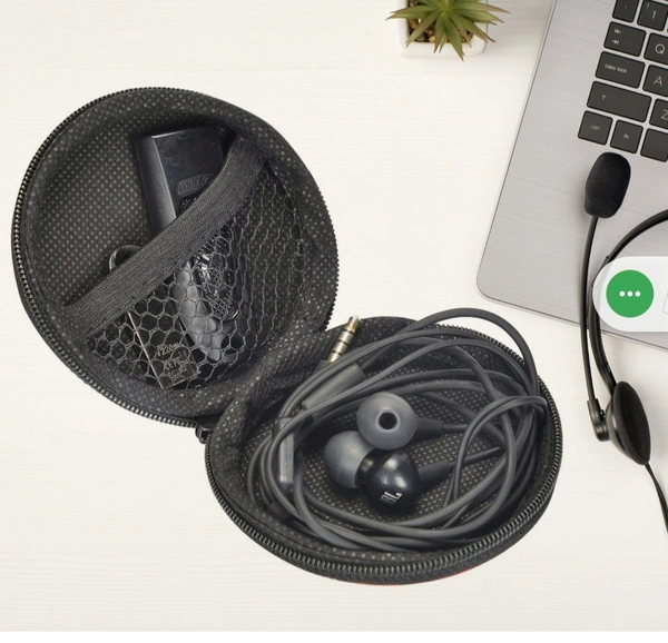 Earphone Charger USB Cover - Black