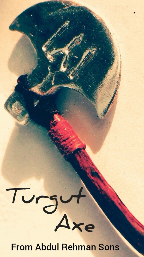 Turgut Axe - Silver Metal