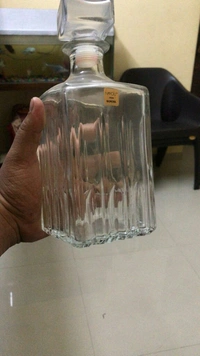 Bottle - Decanter  - White, 1000 Ml