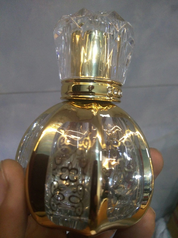 Empty Perfume Bottle  - Gold