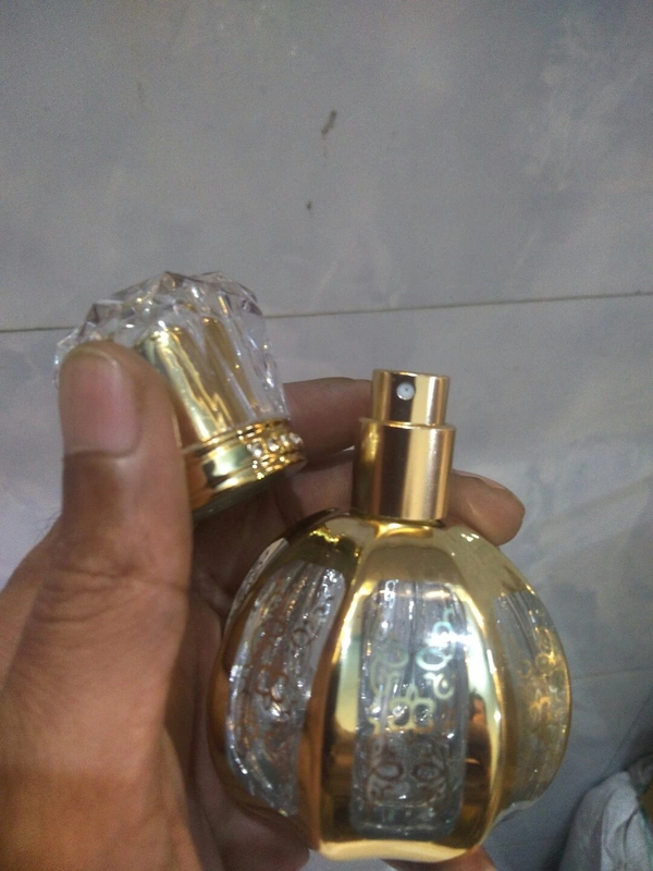 Empty Perfume Bottle  - Gold