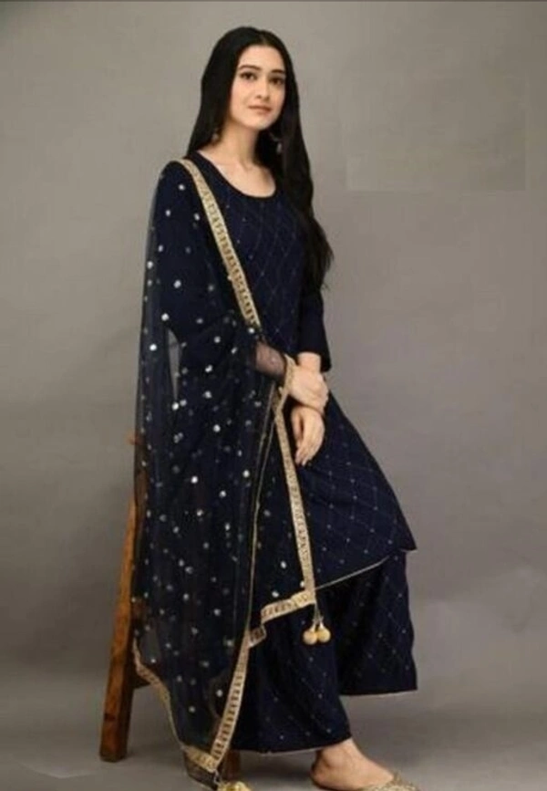 Alisha Ensemble Women  Dupatta Sets  - XL