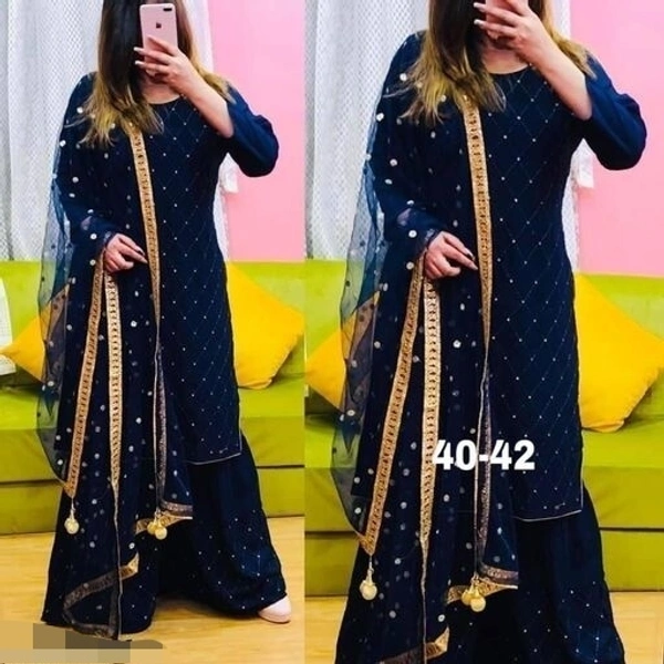 Trendy Ensemble Women Dupatta Sets - XL