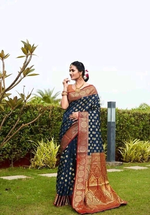 FABULOUS BANARASI SILK ZARI WORK SAREE