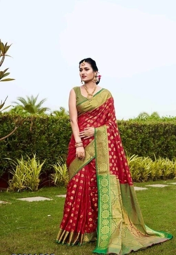 FABULOUS BANARASI SILK ZARI WORK SAREE