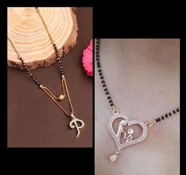 Feminine Glittering Mangalsutras