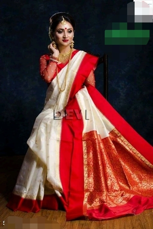  Fashionable Banarasi Kanjivaram Silk Saree 