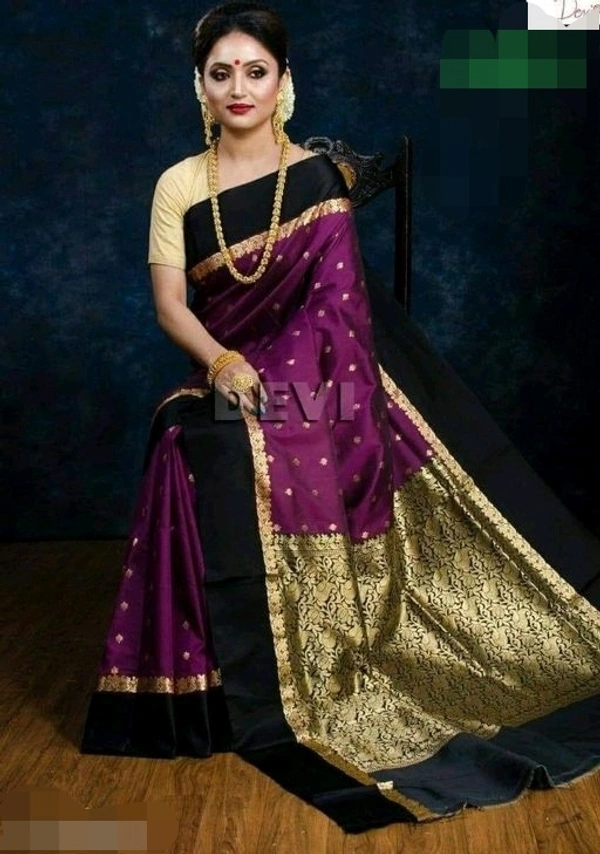  Fashionable Banarasi Kanjivaram Silk Saree 