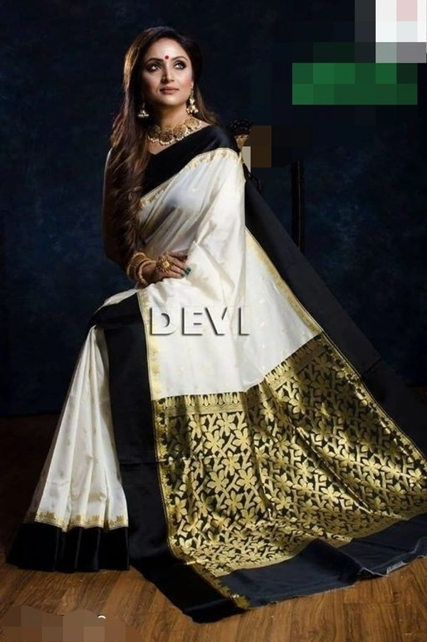  Fashionable Banarasi Kanjivaram Silk Saree 