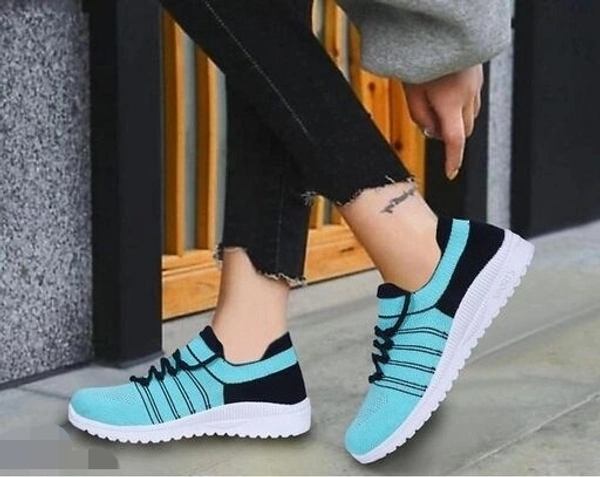 Relaxed Fashionable Women Sports Shoes & Floaters - 4