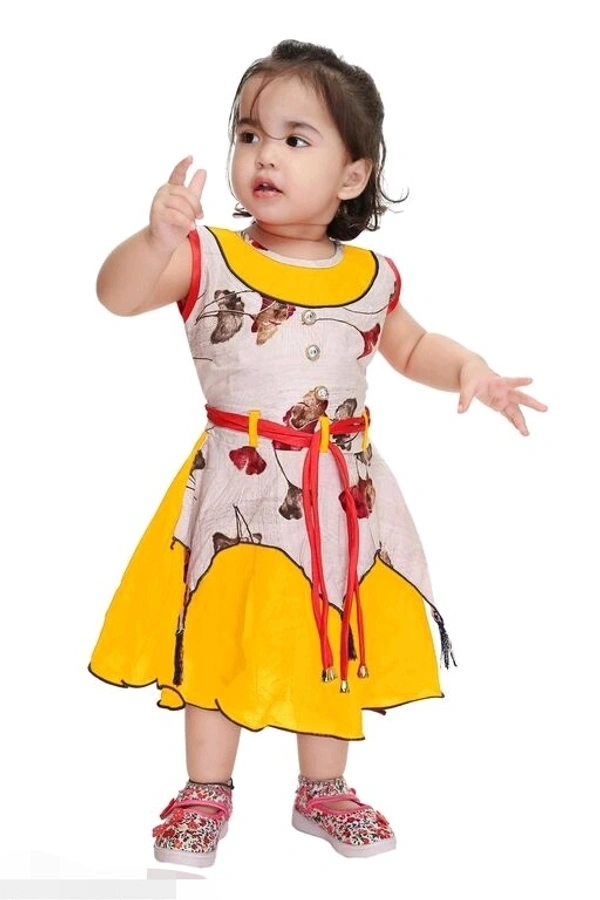 GIRLS FROCK  - 0-1 Years 