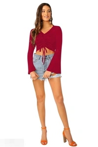 Fancy Elegant Women Tops & Tunics - XL