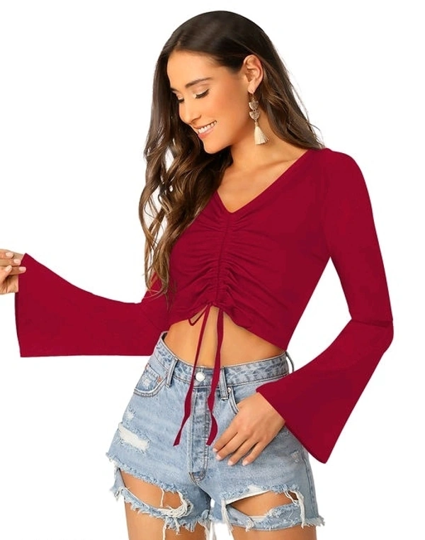 Fancy Elegant Women Tops & Tunics - XL