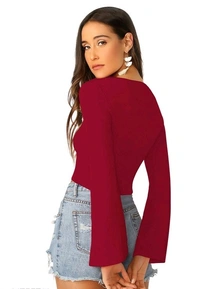 Fancy Elegant Women Tops & Tunics - XL