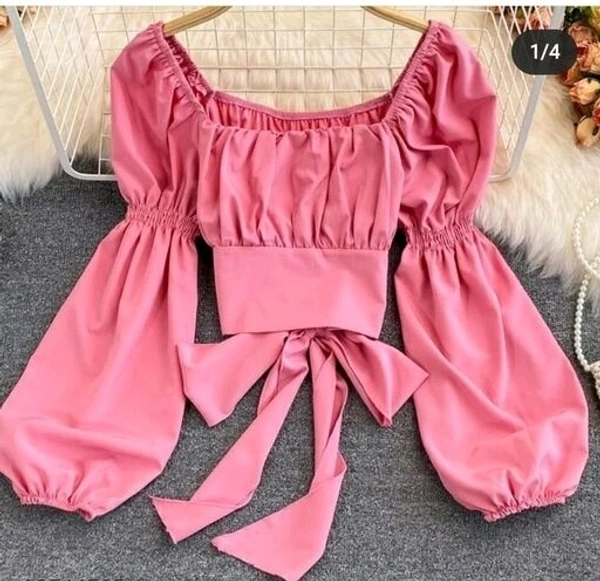 Classic Feminine Women Tops & Tunics - XS
