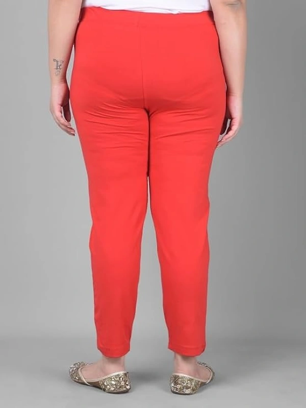 COMFORT LADY WOMEN MID RISE KURTI PANT (PLUS) COMFORT LADY - PLUS, Red