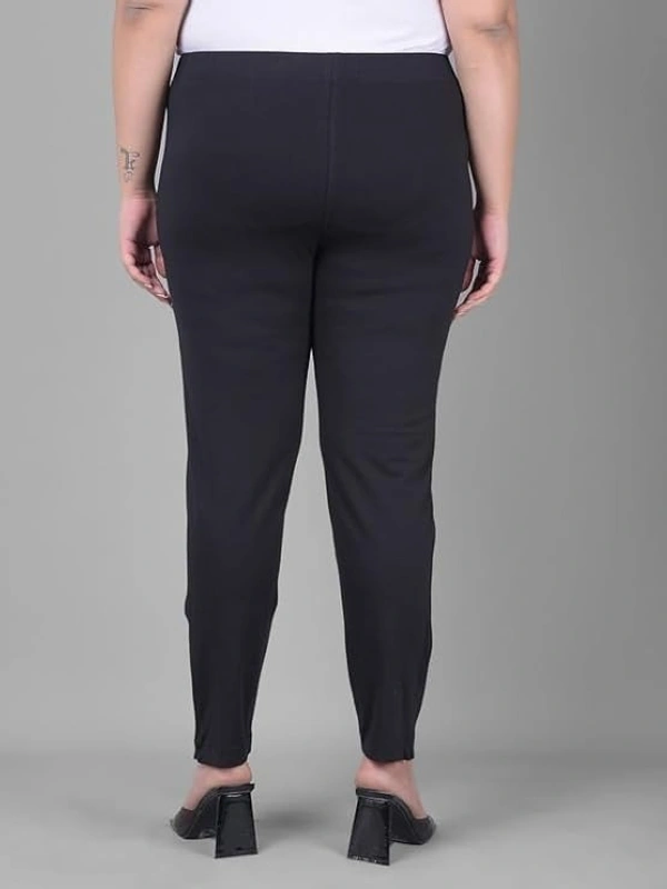 COMFORT LADY WOMEN MID RISE KURTI PANT (PLUS) COMFORT LADY - PLUS, BLACK