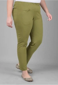 COMFORT LADY WOMEN MID RISE KURTI PANT (PLUS) COMFORT LADY - PLUS, MEHNDI