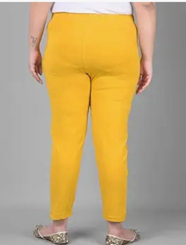 COMFORT LADY WOMEN MID RISE KURTI PANT (PLUS) COMFORT LADY - PLUS, Gamboge