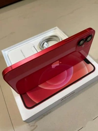 Iphone 12 Red Colour 64 GB - Black, 12