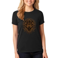 Marvel Black Panther Black Tee - Unisex - Small (36), Black