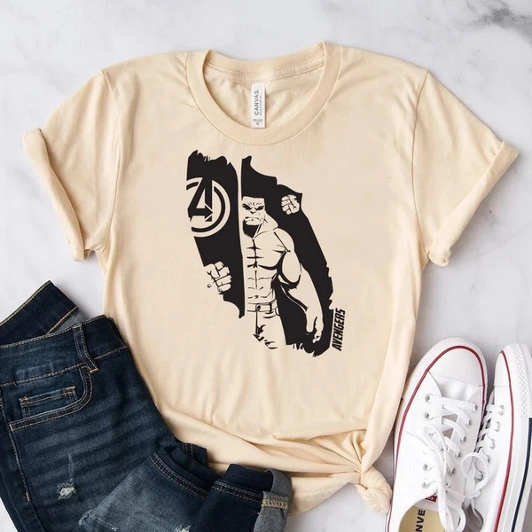 Marvel Avengers Hulk Premium Tees - Unisex - Small (36), Pink