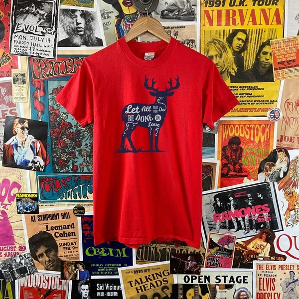 Done In Love Red Tee - Unisex - Red, Large (40)