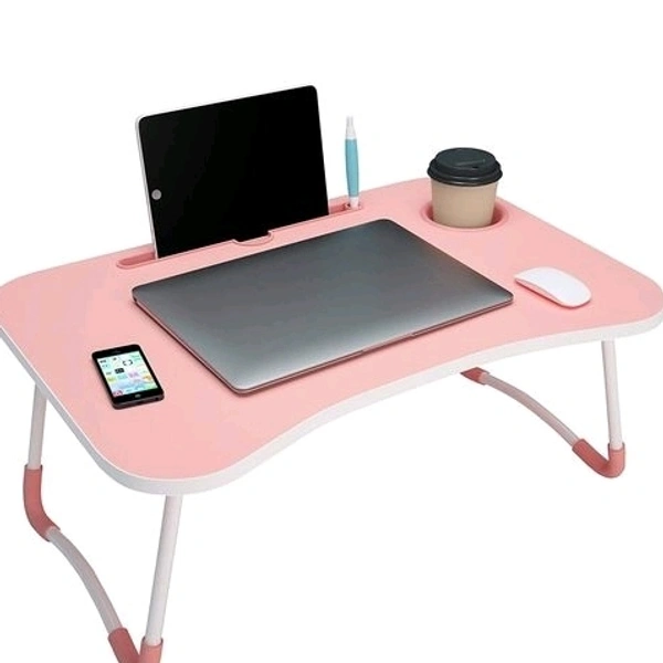 Pink Colour Laptop table