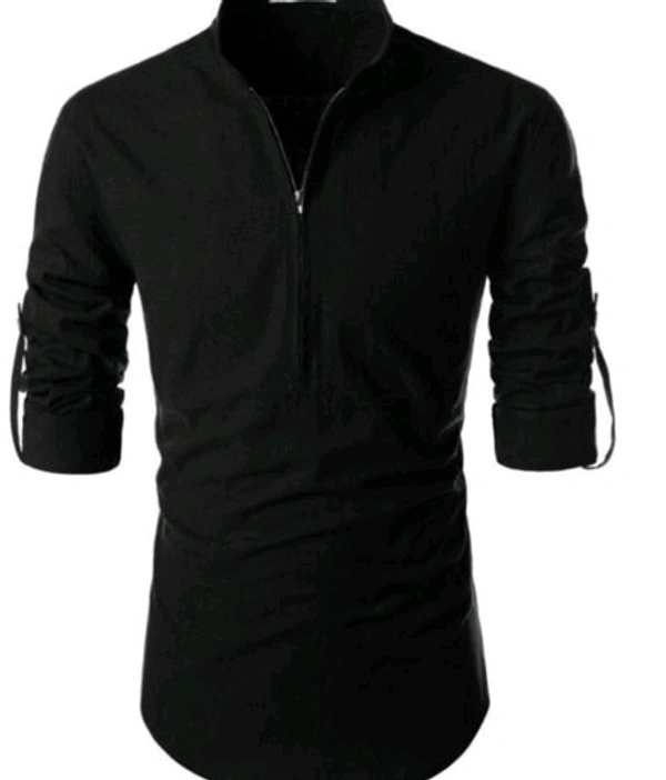 Black Stylish Designer Men Shirt