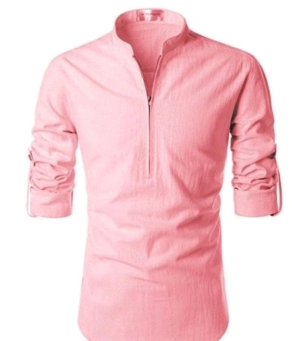 Pink Stylish Designer Men Shirt