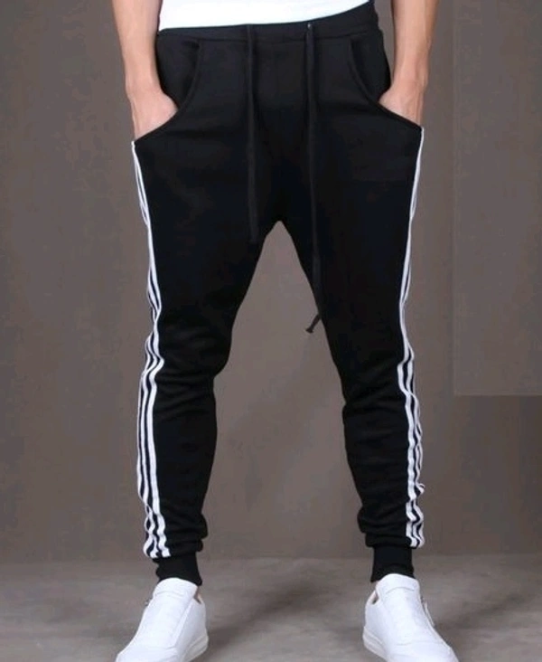 Mens Casual Solid Track Pant