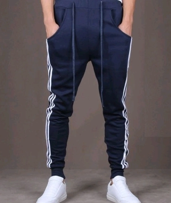 Mens Casual Solid Track Pant