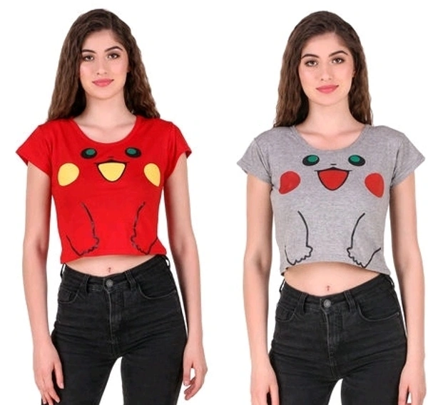Pretty Modern Women Tshirts (Pack Of 2)