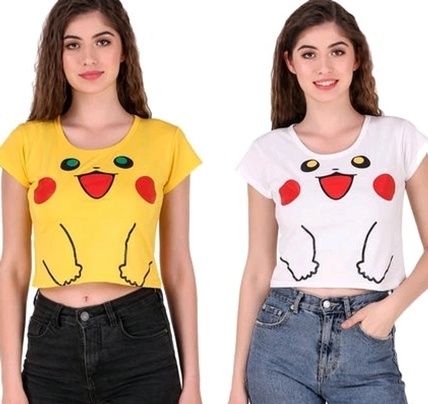 Pretty Modern Women Tshirts (Pack Of 2)