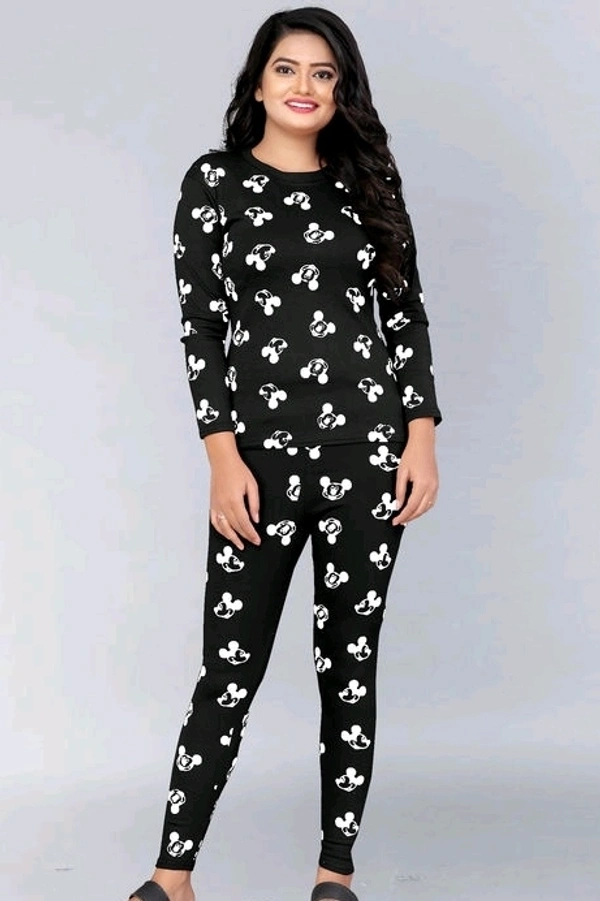 Women's Cotton Blend Nightsuit
