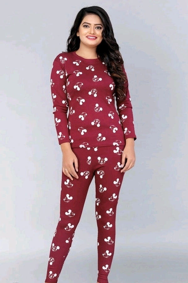 Women's Cotton Blend Nightsuit