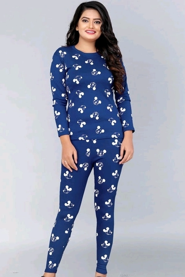 Women's Cotton Blend Nightsuit