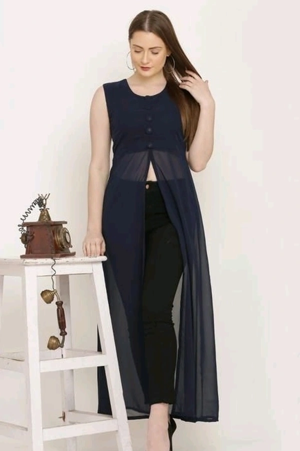 Women's Georgette Midi Top