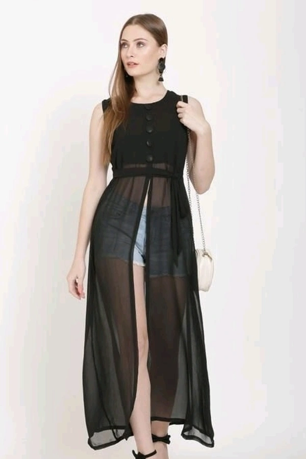 Women's Georgette Midi Top