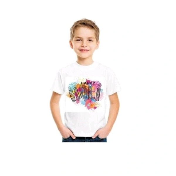 Agile Fancy Boys Tshirt - 7-8 Years (Chest Size: 22 in, Length Size: 16 in) 
