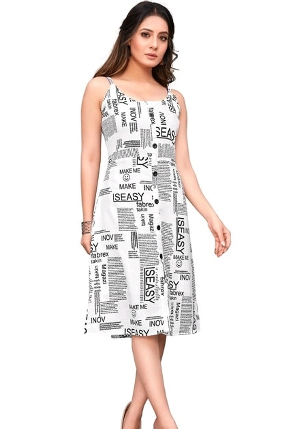 Trendy Fashionista Women Dress - S (Bust Size: 36 in, Length Size: 42 in) 