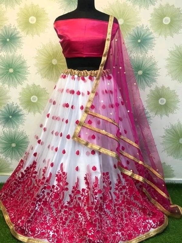 Aagam Petite Women Lehenga - Free Size