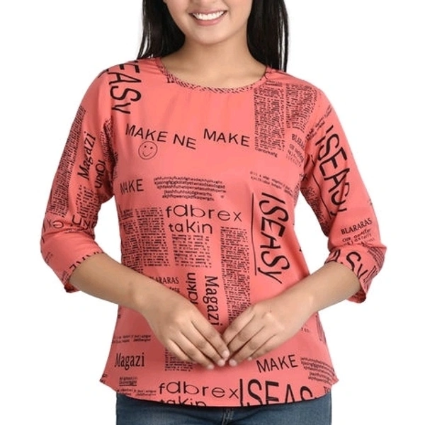 Trendy Partywear Women Top - S